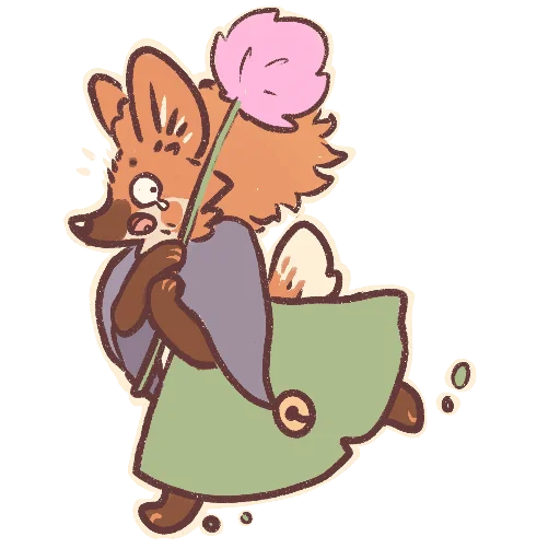 🙀 Стикер «CloverNoodle» для Telegram