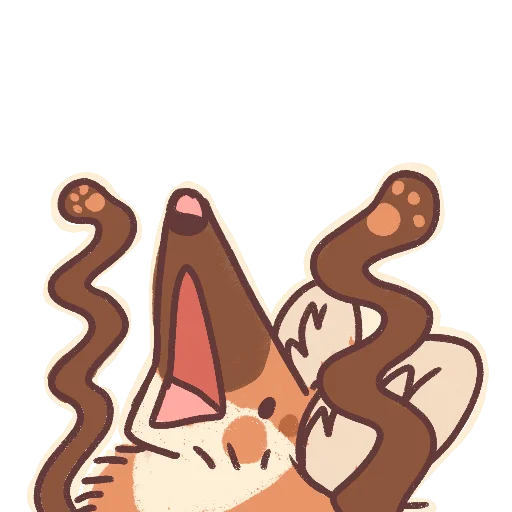 😱 Стикер «CloverNoodle» для Telegram