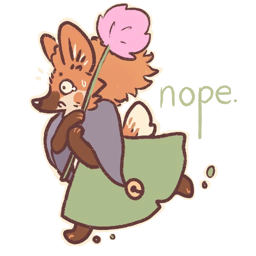 😭 Стикер «CloverNoodle» для Telegram