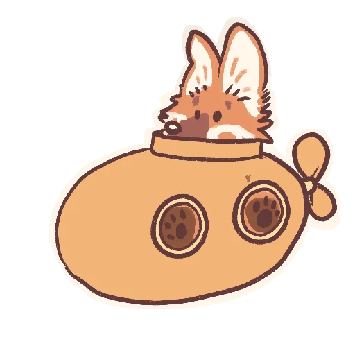 🐳 Стикер «CloverNoodle» для Telegram