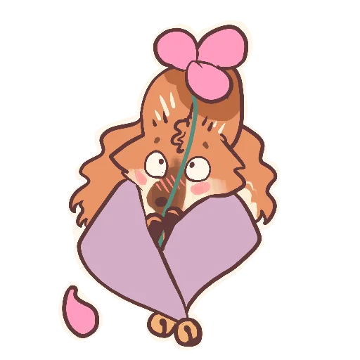 🌸 Стикер «CloverNoodle» для Telegram