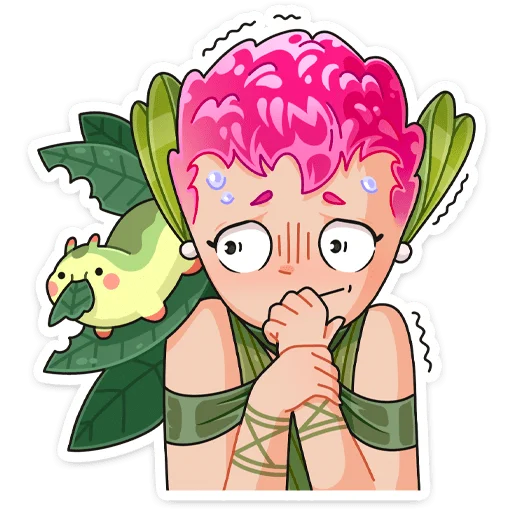 😰 Стикер «Клевертина» для Telegram