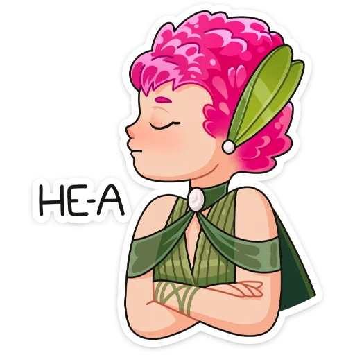 😝 Стикер «Клевертина» для Telegram