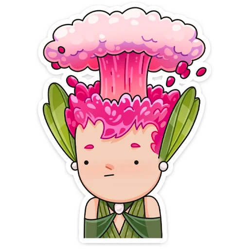 🤯 Стикер «Клевертина» для Telegram