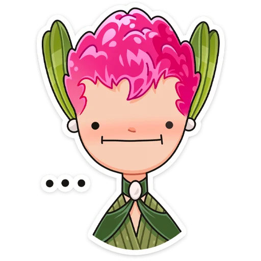 😐 Стикер «Клевертина» для Telegram