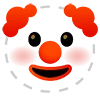 Стикер 36 clowns