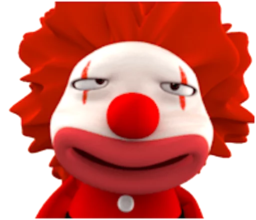 ☺️ Стикер «Clown» для Telegram