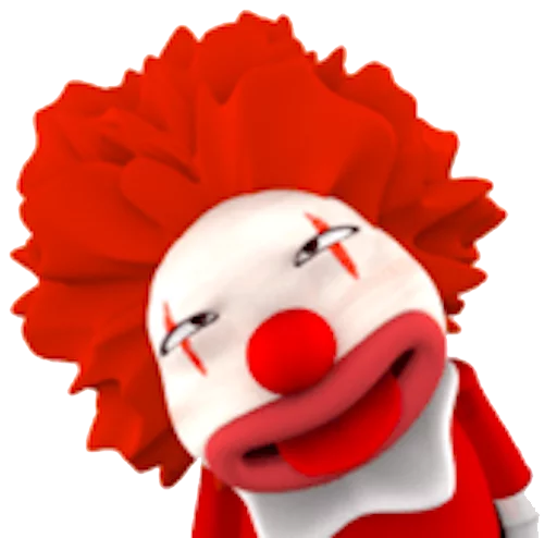🙄 Стикер «Clown» для Telegram