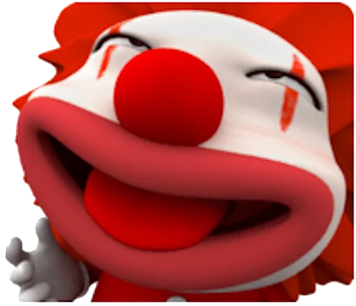 🤑 Стикер «Clown» для Telegram