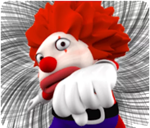 😤 Стикер «Clown» для Telegram