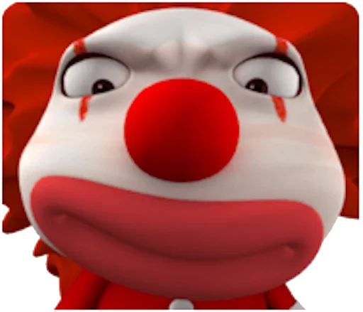 😐 Стикер «Clown» для Telegram