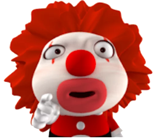 😟 Стикер «Clown» для Telegram
