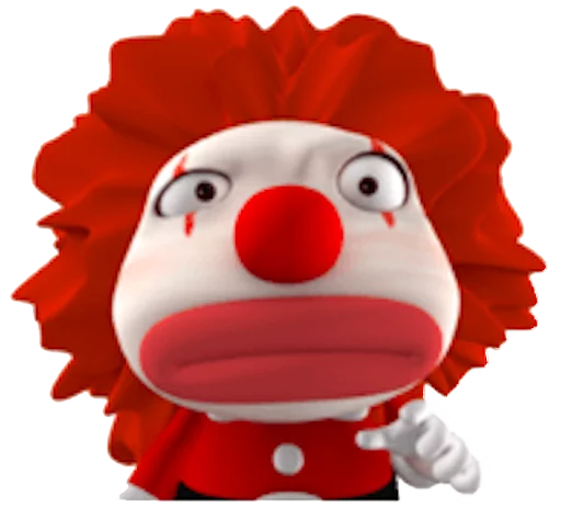 😔 Стикер «Clown» для Telegram
