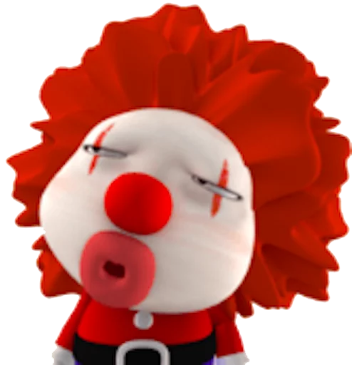 😒 Стикер «Clown» для Telegram