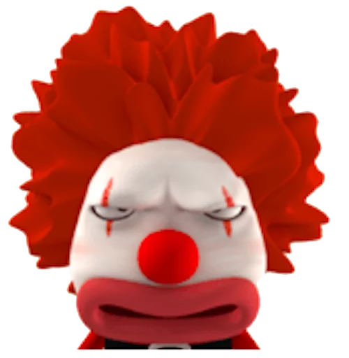 😠 Стикер «Clown» для Telegram