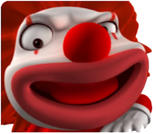 😤 Стикер «Clown» для Telegram