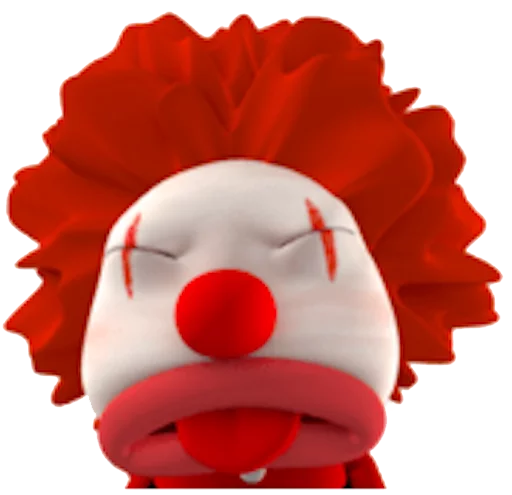 😝 Стикер «Clown» для Telegram