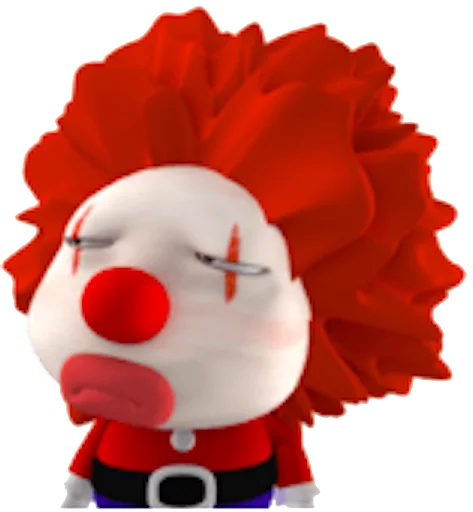 😕 Стикер «Clown» для Telegram