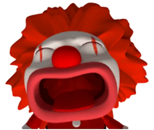 😫 Стикер «Clown» для Telegram