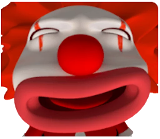 🙄 Стикер «Clown» для Telegram