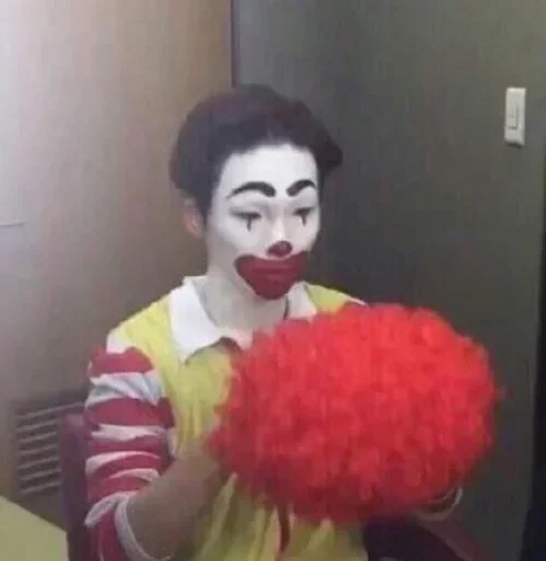 🤡 Стикер «clown circus» для Telegram