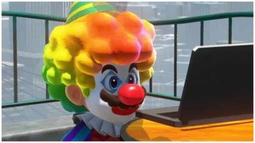 🤡 Стикер «clown circus» для Telegram