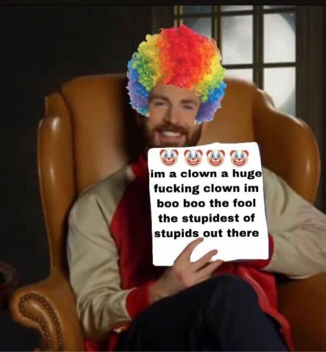 🤡 Стикер «clown circus» для Telegram