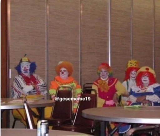 🤡 Стикер «clown circus» для Telegram