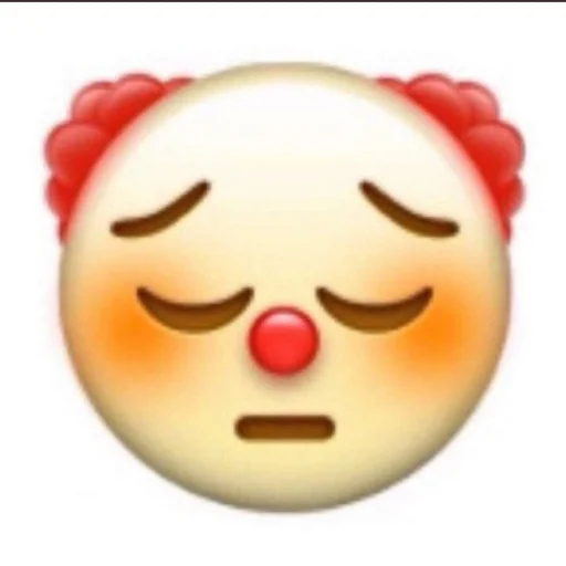 🤡 Стикер «clown circus» для Telegram