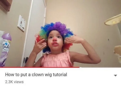 🤡 Стикер «clown circus» для Telegram