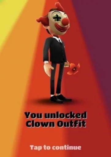🤡 Стикер «clown circus» для Telegram