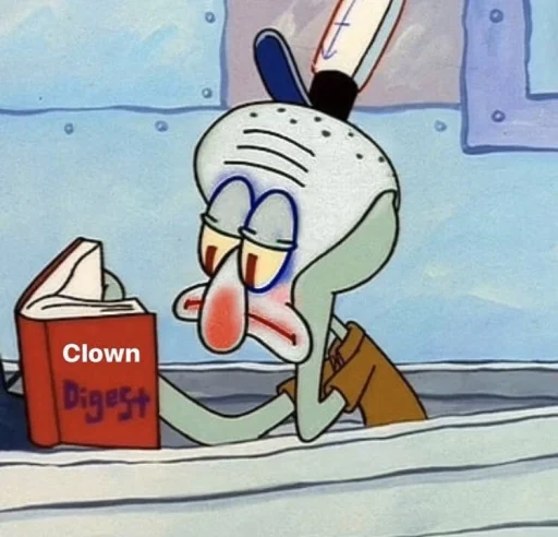 🤡 Стикер «clown circus» для Telegram