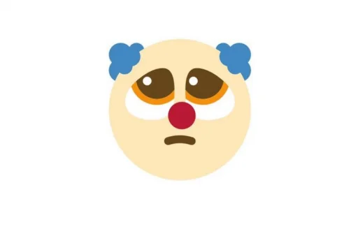 🤡 Стикер «clown circus» для Telegram