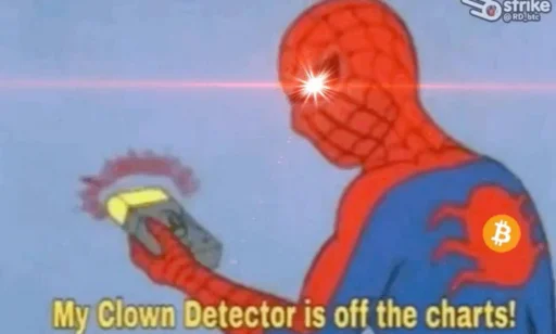 🤡 Стикер «clown circus» для Telegram