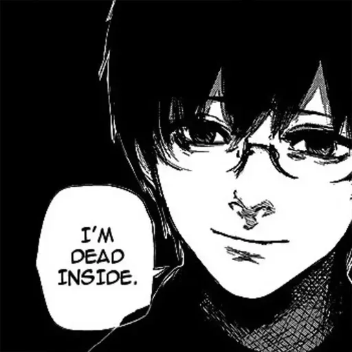 🖤 Стикер «Ded (деад) inside» для Telegram