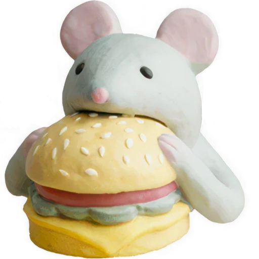 🍔 Стикер «Клуб мышичей» для Telegram