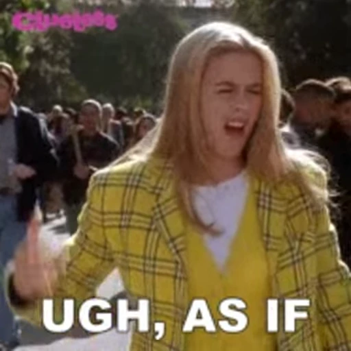 💛 Стикер «Clueless» для Telegram