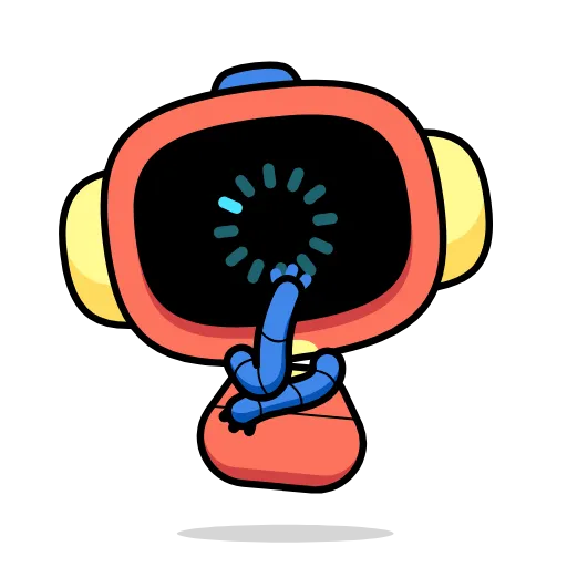 🤔 Стикер «Clyde Bot» для Telegram