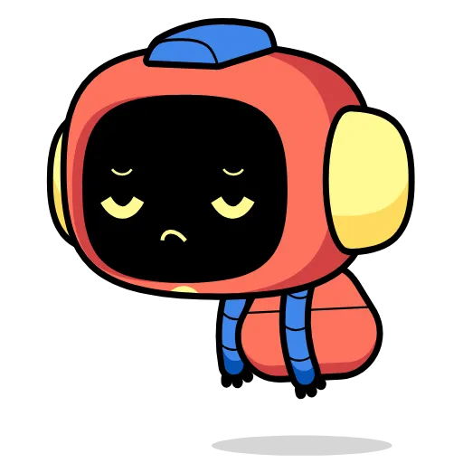 😔 Стикер «Clyde Bot» для Telegram
