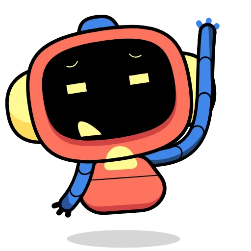 😮‍💨 Стикер «Clyde Bot» для Telegram