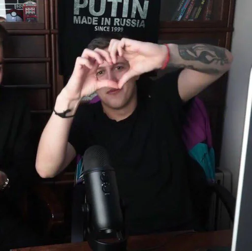 ❤️ Стикер «Руся» для Telegram
