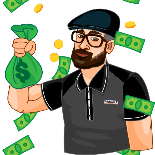 💯 Эмодзи «джентельмен - тренер» для Telegram
