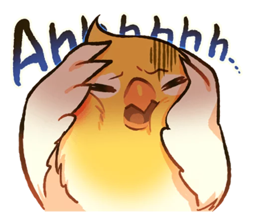 😨 Стикер «cobabird» для Telegram