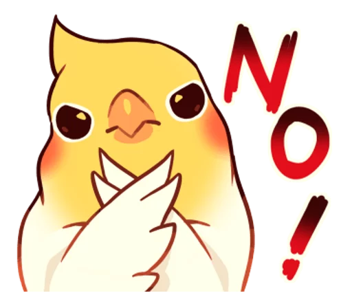 😠 Стикер «cobabird» для Telegram