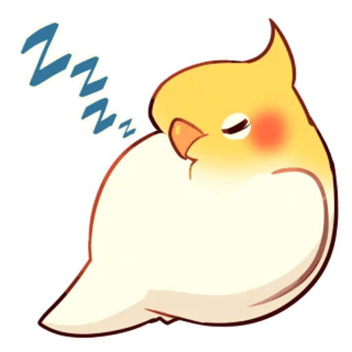 💤 Стикер «cobabird» для Telegram