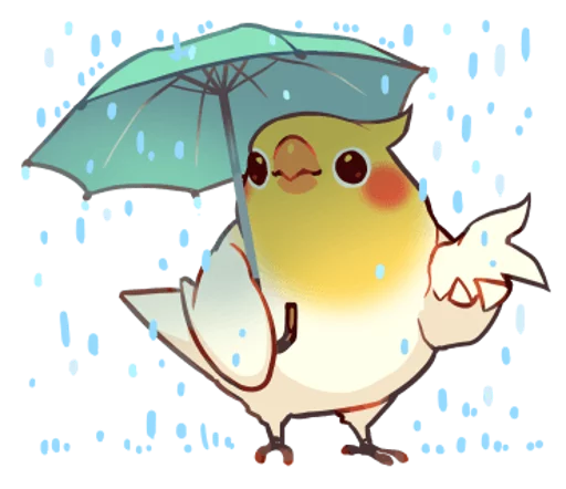 😨 Стикер «cobabird» для Telegram