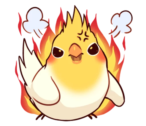 😡 Стикер «cobabird» для Telegram