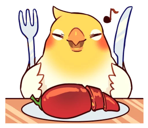 🍉 Стикер «cobabird» для Telegram