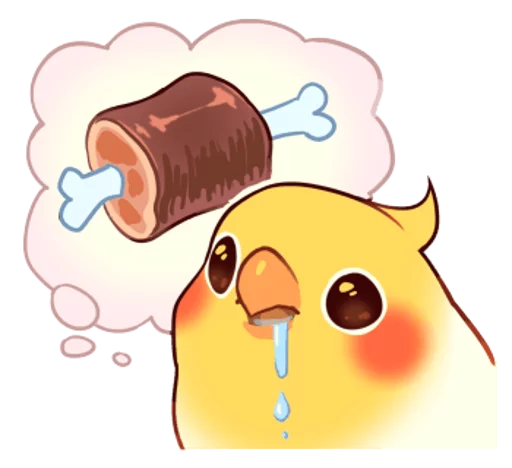 🍖 Стикер «cobabird» для Telegram