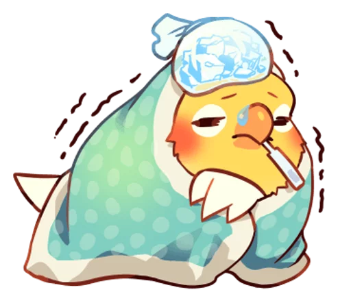 😨 Стикер «cobabird» для Telegram